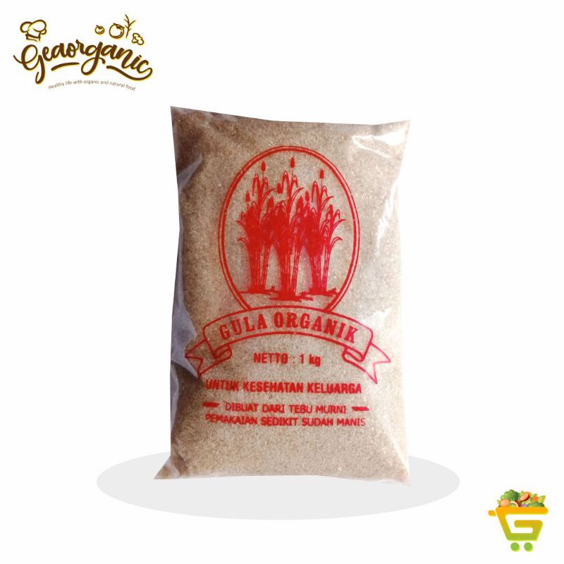 

Gula Organik/ Raw Cane Sugar/Gula Tebu Murni 1kg