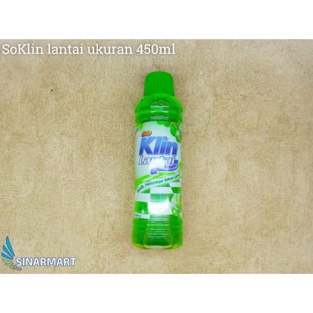SOKLIN LANTAI BOTOL 450ML