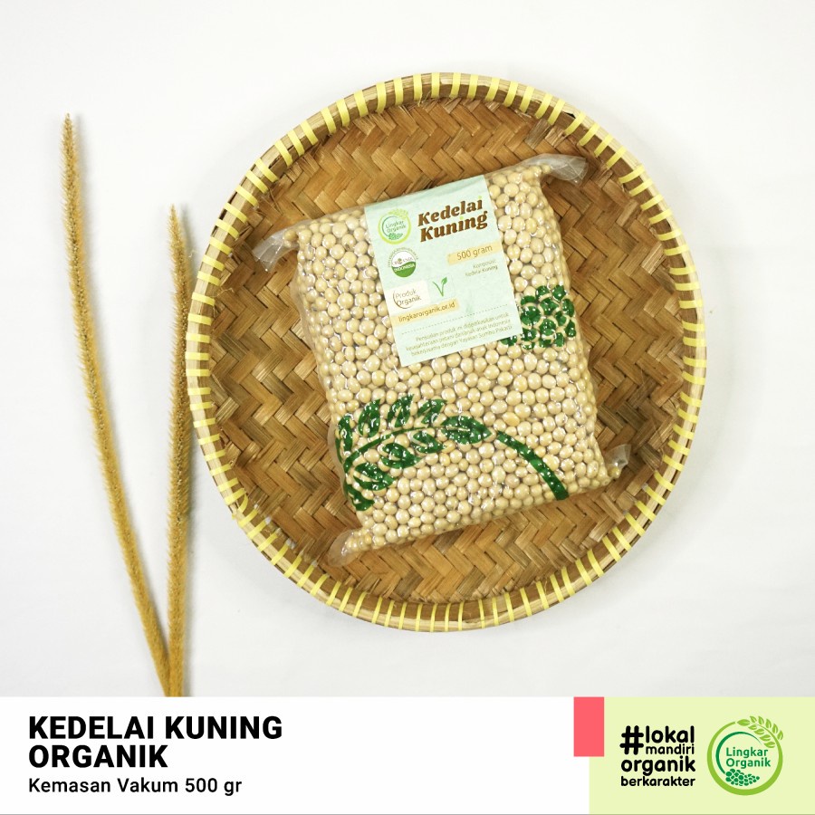 

Kacang Kedelai Kuning Lingkar Organik 500 gram