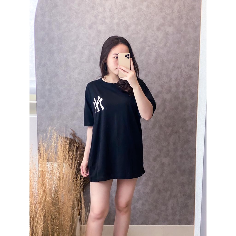 Kaos Oversize Wanita Atasan Wanita Jumbo Bahan Cotton Combed 30s