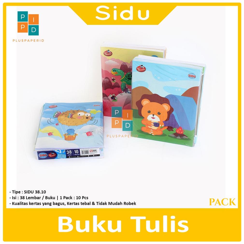 

[(BAYAR DITEMPAT) SIDU - Buku Tulis Garis 38 Lembar - Pack