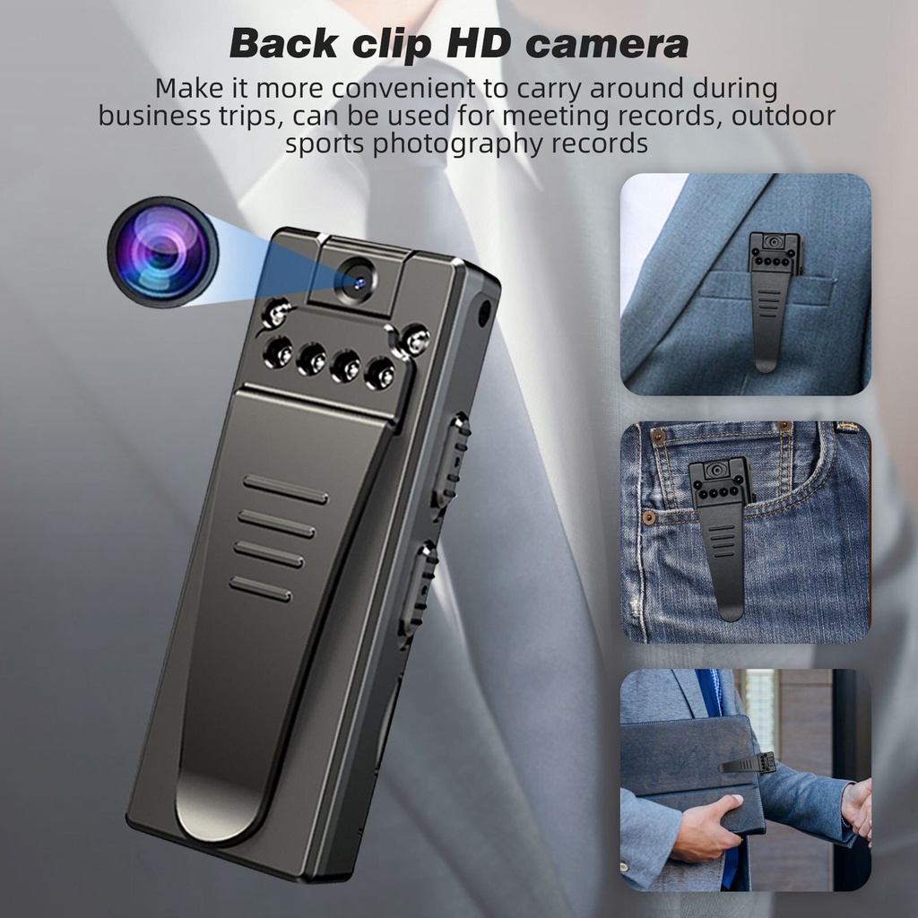 KAMERA MINI TERSEMBUNYI TANPA KABEL CAMERA CCTV PENGINTAI KECIL OUTDOOR IP SPYCAM SPY CAM HIDDEN CAMERA CAMCORDER PENGINTIP MATAMATA MURAH BENTUK CLIP RECORDER ALAT KEAMANAN RUMAH JS137