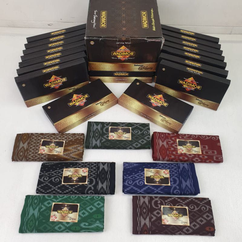 Sarung Wadimor Balimoon Kawung Sarung Pria