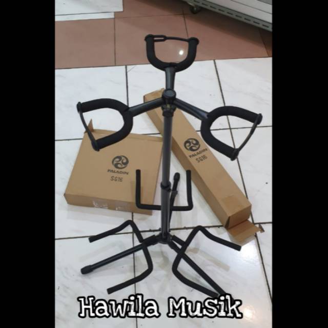 Stand Gitar Triple Paladin SG 16 SG16 Stand Gitar Isi 3