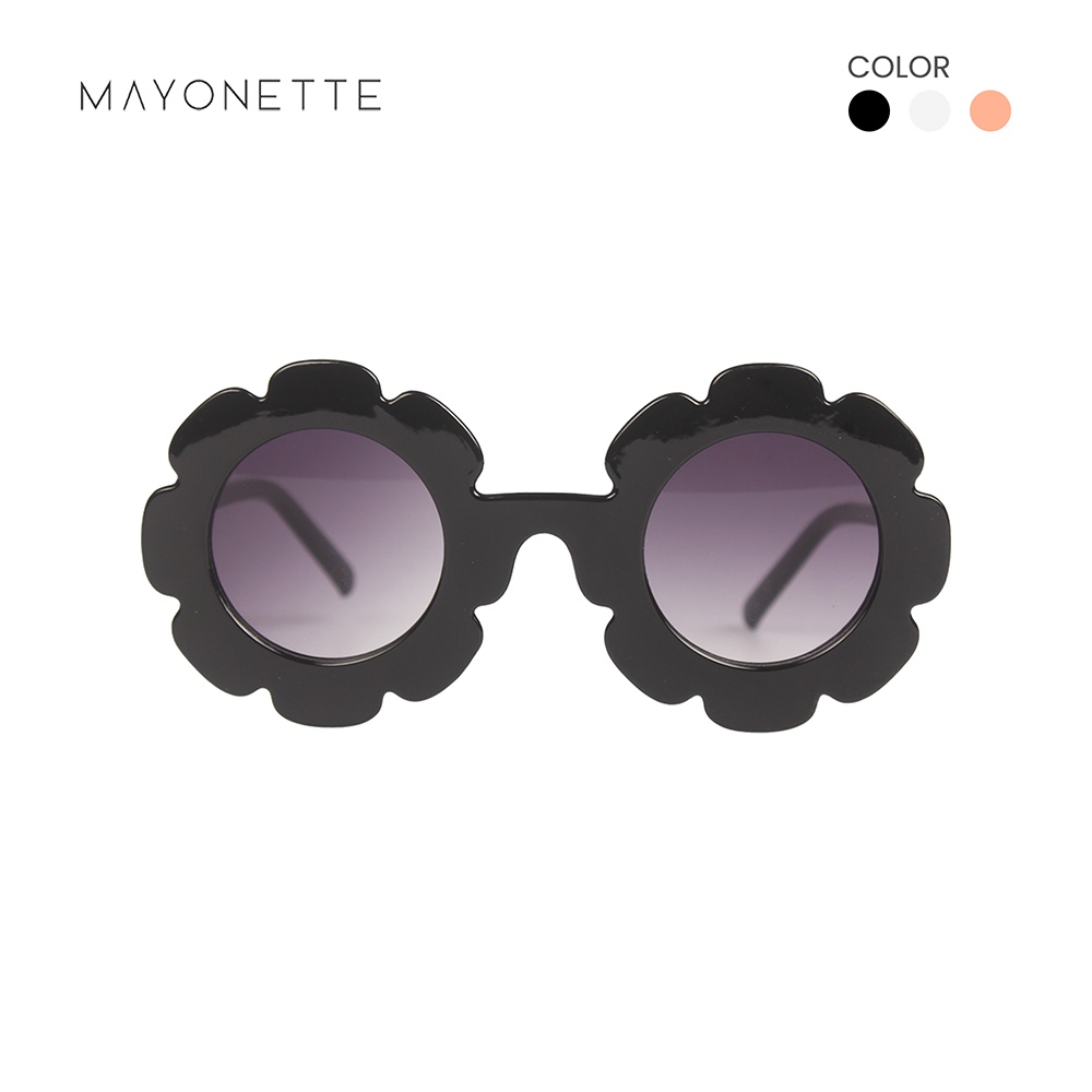 KYEOKA by Mayonette Sunflower Kacamata Anak Hitam Fashion Korea Style-2