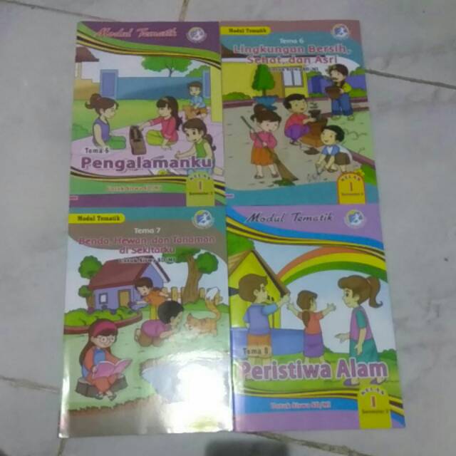 LKS Modul Tematik SD Kelas 1 Tema 5,6,7,8 Kurtilas
