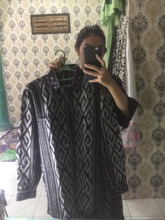 Set Couple Catalinatenun Dress Raisa X Kemeja Navy