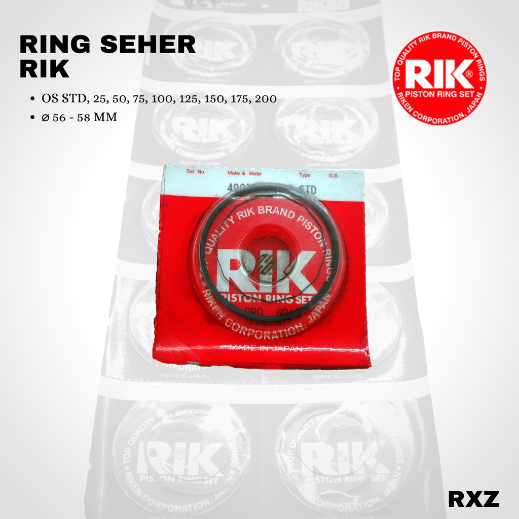 Ring seher RIK RXZ DT 125 LC 125 RD 125 OS STD - 200