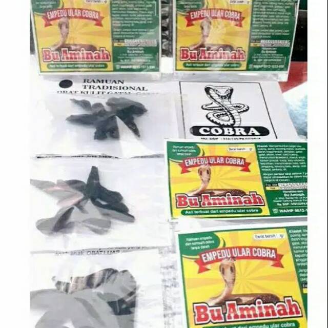 Herbal Empedu Ular Cobra ASLI "Bu Aminah" @Menyembuhkan Gatal-Gatal Kulit@