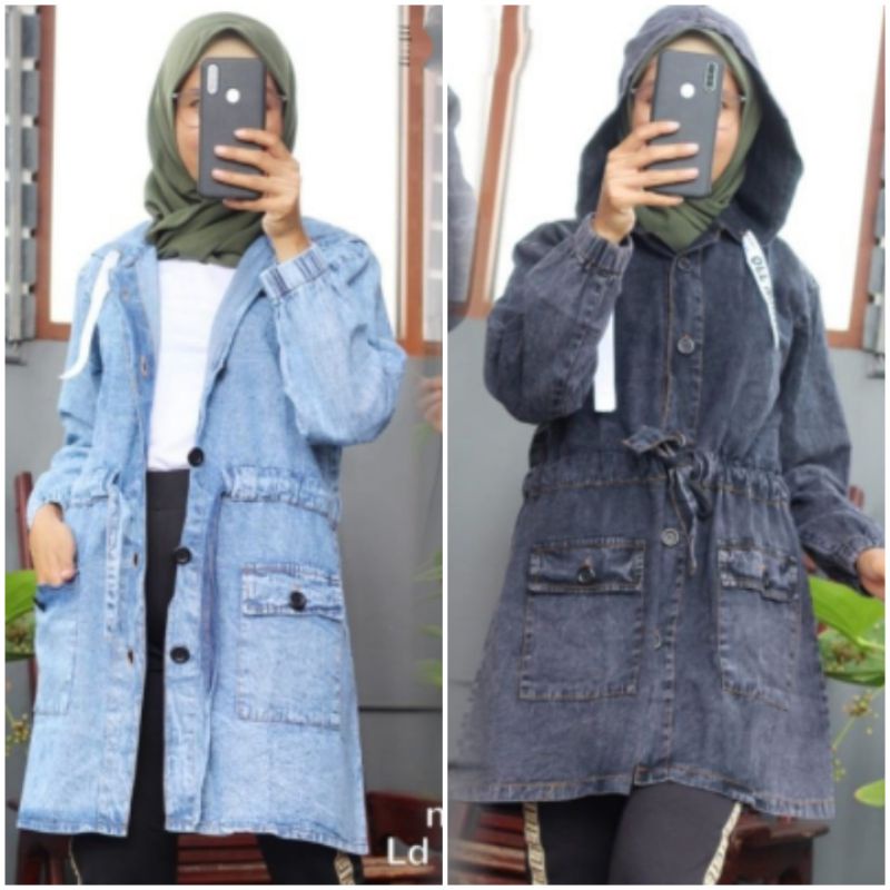 JAKET JEANS WANITA TERBARU | JAKET HOODIE WANITA | JAKET WANITA KEKINIAN