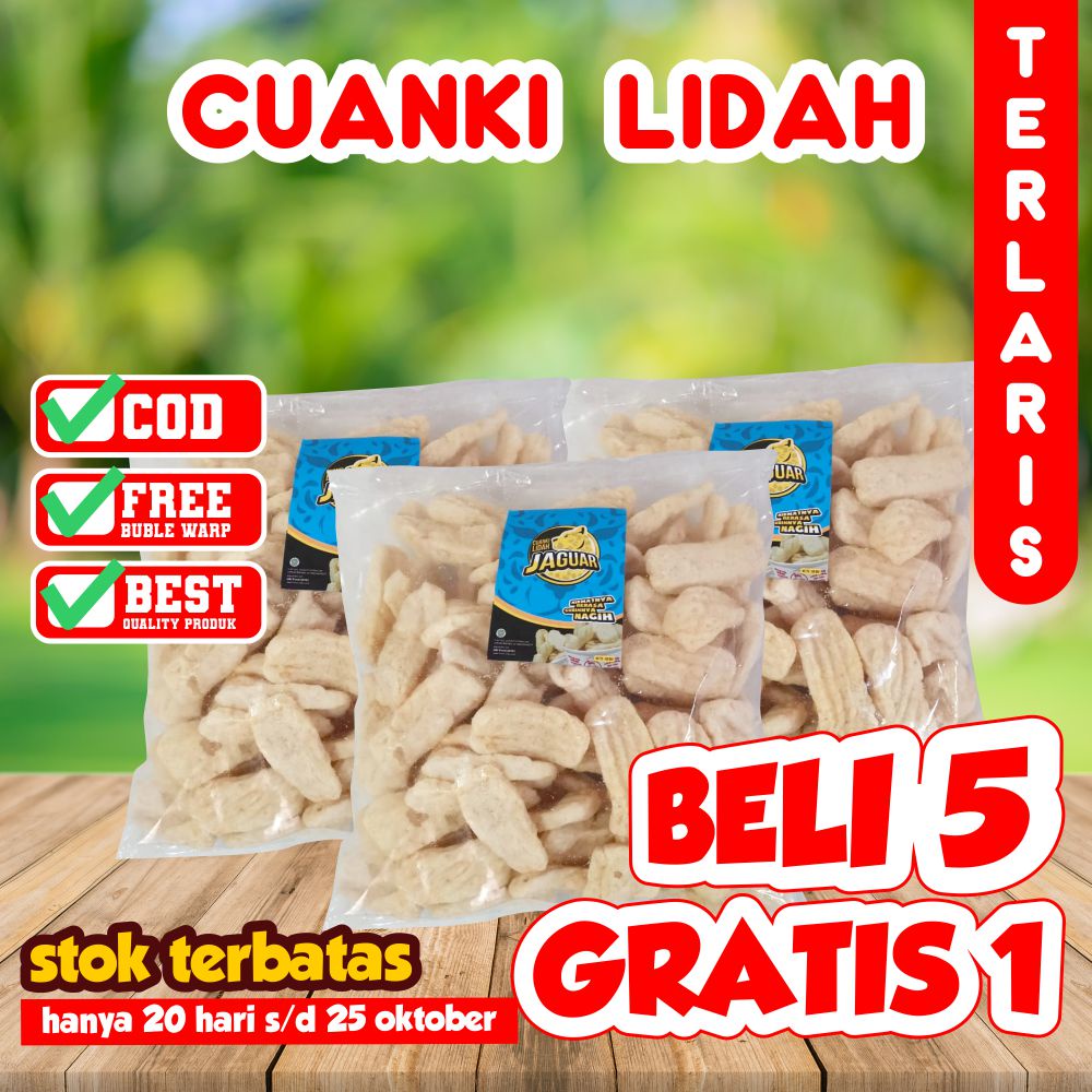 

CUANKI LIDAH 100 Biji TERMURAH CUANKI LIDAH TOPING BASO ACI CUANKI KERING KHAS GARUT BAHAN BOCI