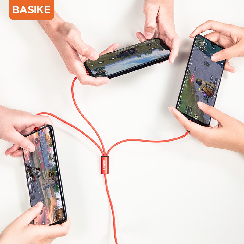 Kabel Data Type C Micro USB Lightning Cable Charger 3 in 1 3A Fast Charging iphone xiaomi samsung