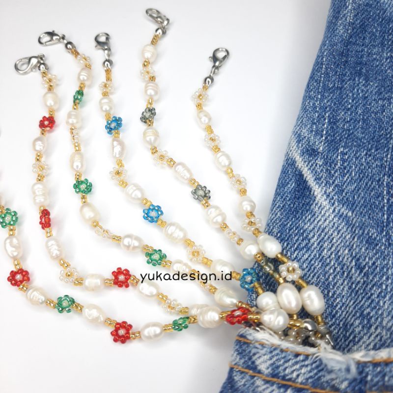 Gelang Mutiara Pearl Beads Bracelet