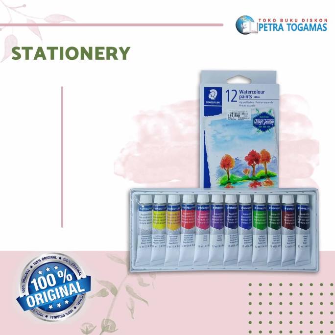 

#####] CAT AIR WATER COLOUR PAINTS 12C (8880 C12) STAEDTLER