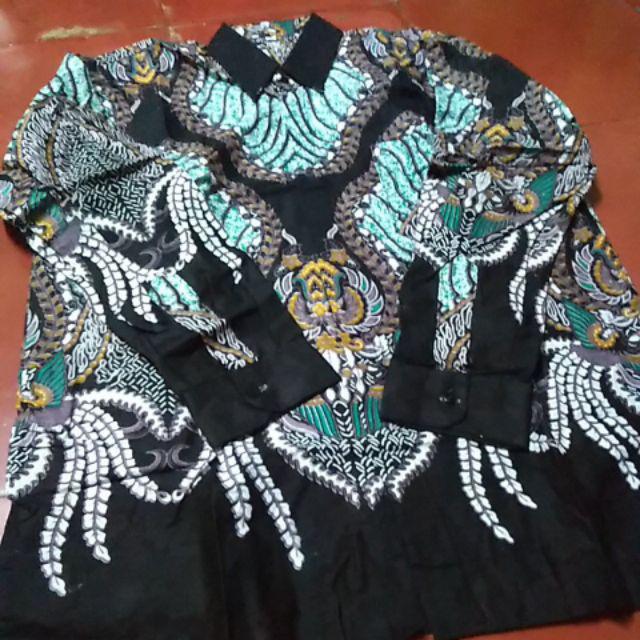 Batik Couple_maora Sania Ruffle Batik Couple Ori Ndoro Jowi Dnt Garansi Termurah