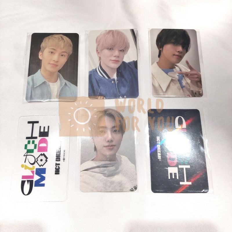 [READY] POB NCT Dream Glitch Mode Jaemin Jeno Mark Haechan Aladin Hottracks SMTown&Store