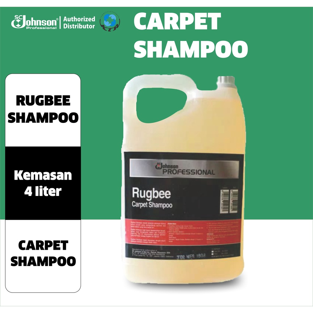 Jual Sc Johnson Rugbee Shampoo Shampoo Karpet Pembersih Karpet Carpet Cleaner Liter