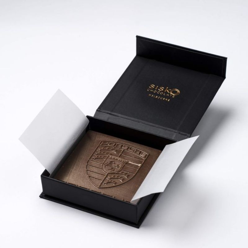 

custom kemasan cokelat, snack luxury