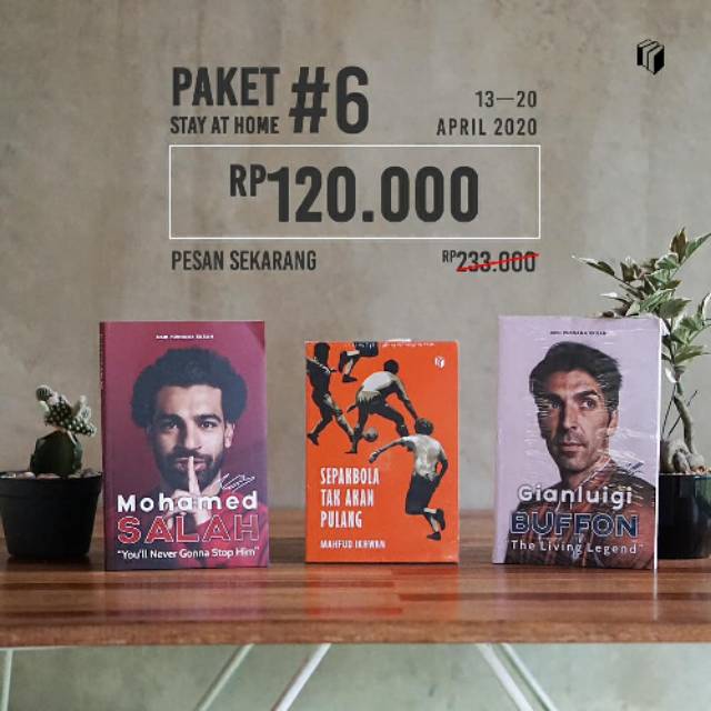 

120 RIBU DAPAT 3 BUKU — PAKET STAY AT HOME 6-10