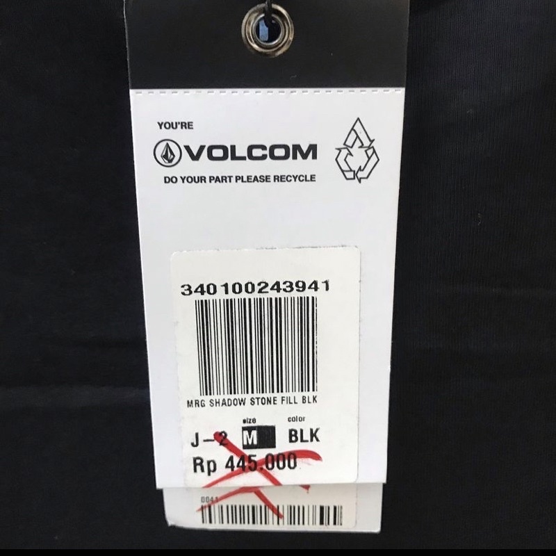 Kaos Volcom shadow stone  - Black