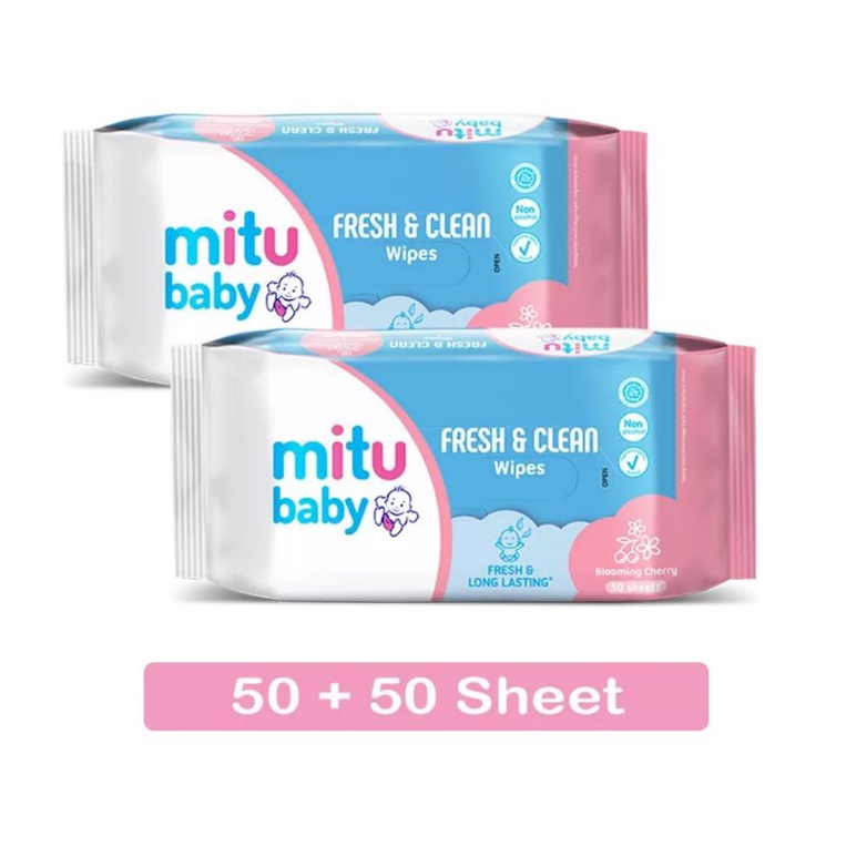 Mitu Baby Tissue Basah buy 1 get 1 free