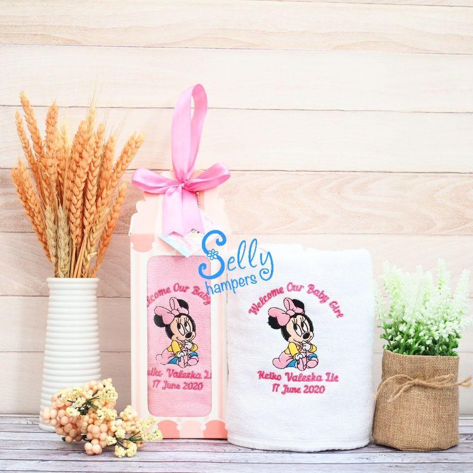 Souvenir Handuk Hampers Baby Born