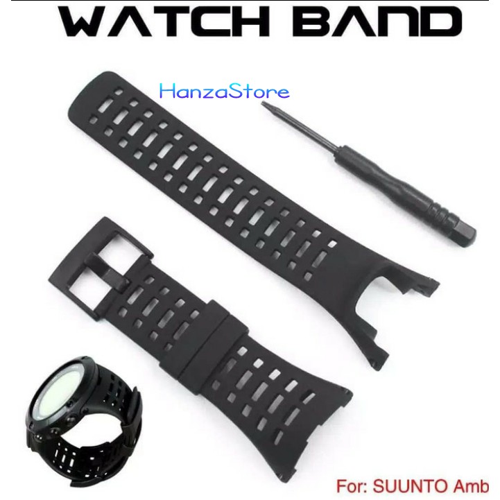 Rubber strap suunto ambit 123 ambit strap silicone