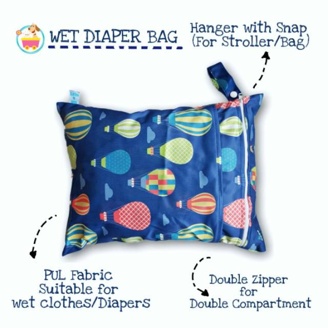Wet Diaper Bag