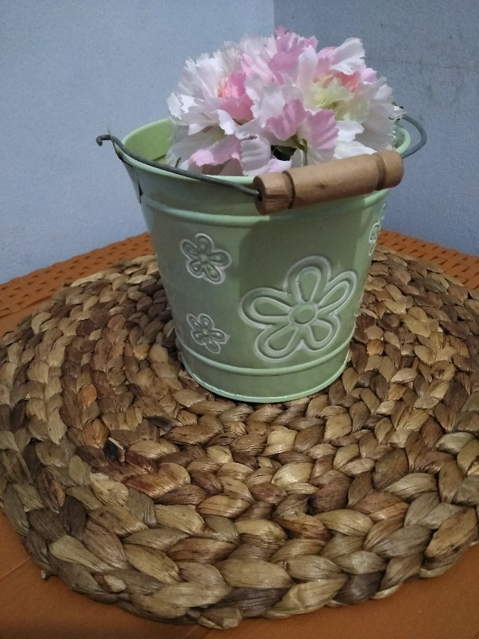 Bayar Di Tempat - Placemat Enceng Gondok / Tatakan Piring Enceng Gondok U 30cm Alas Piring