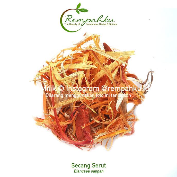 

Rempahku - Kayu SECANG SERUT 1kg Herbal Secang Iris Jamu Sappan Wood