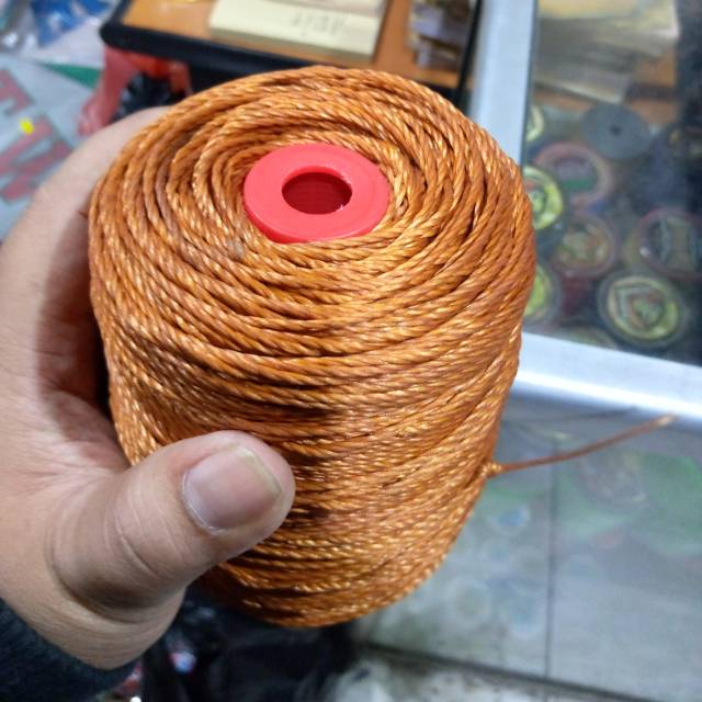 BENANG NILON NYLON SUPER GOODYEAR BAHAN SERAN BAN MOBIL D30 2000YARD BISA BUAT KOANG KOANGAN 5 METER