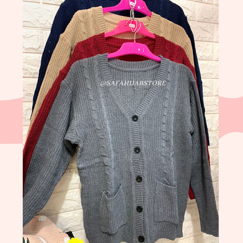 OUTER RAJUT / JAKET / PAKAIAN WANITA