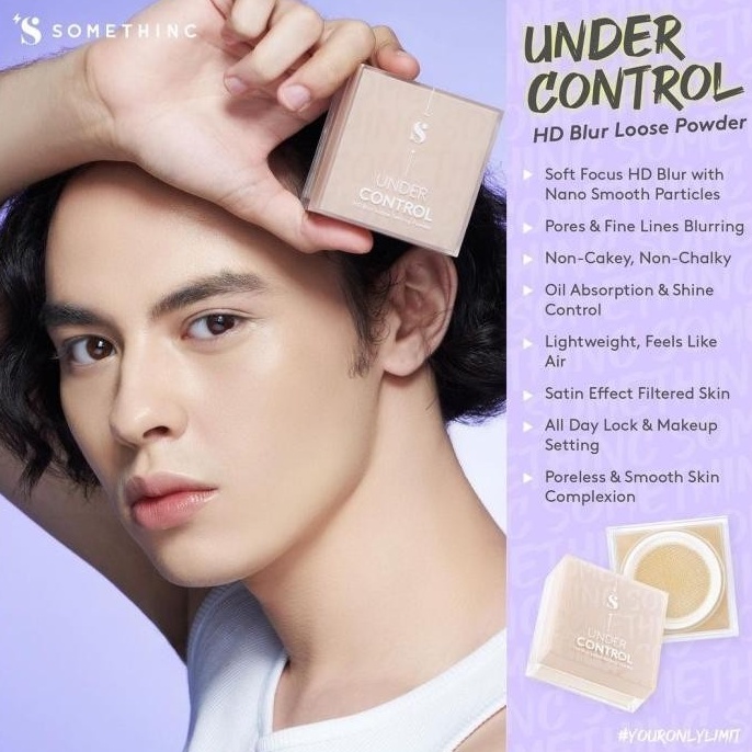 ★ BB ★ SOMETHINC Under Control HD Blur Loose Powder - Bedak Tabur