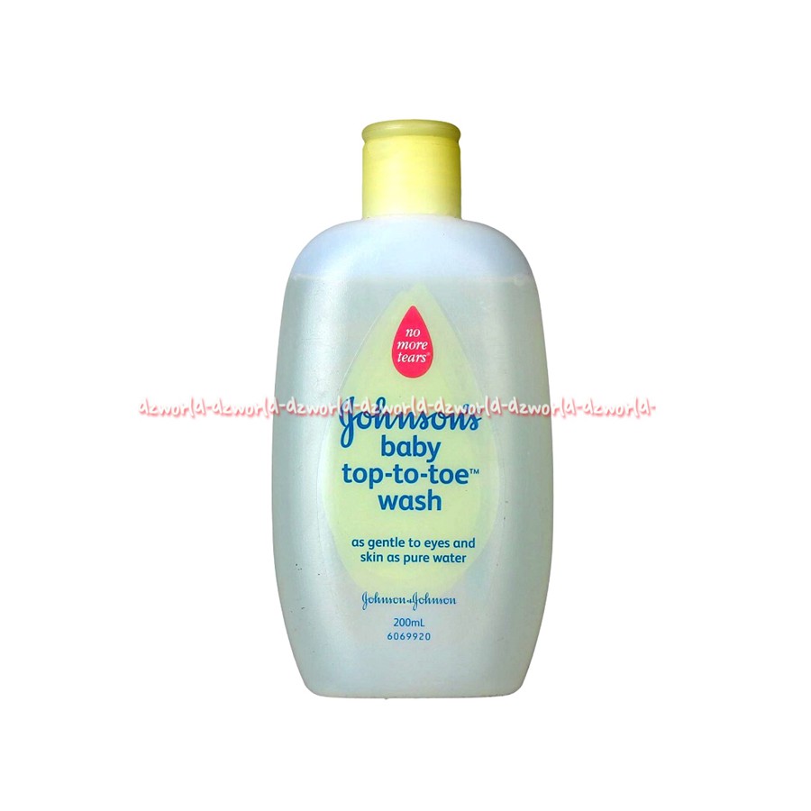 Johnson's Baby Top To Toe Wash Sabun Dan Shampo Untuk Bayi Tidak Pedih Dimata 200ml