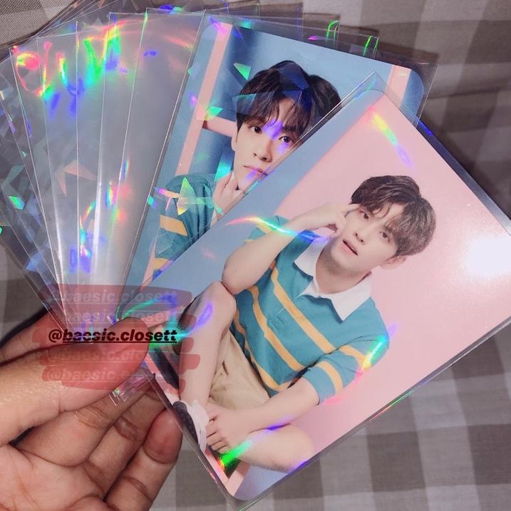 Bagus Dipakai.. inner sleeve hologram sultan kpop premium card sleeves pelindung photocard pc album