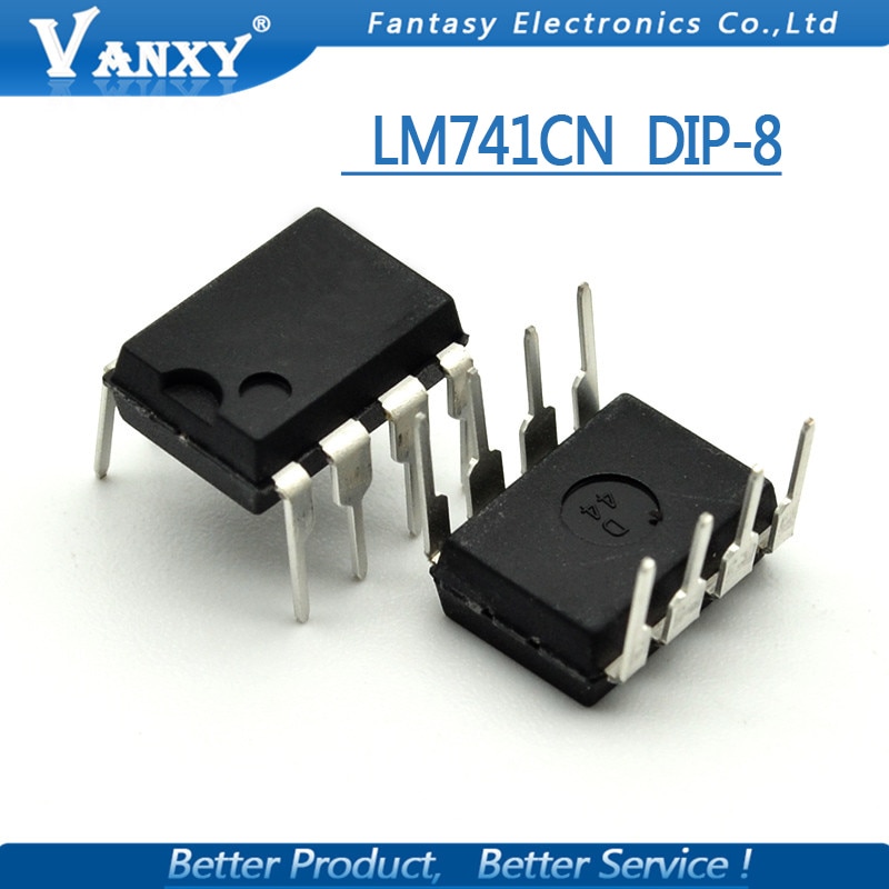 (Ready Stock) 10PCS LM741CN DIP8 LM741 DIP-8 741CN DIP-8 Amplifier Operasi LM741CN