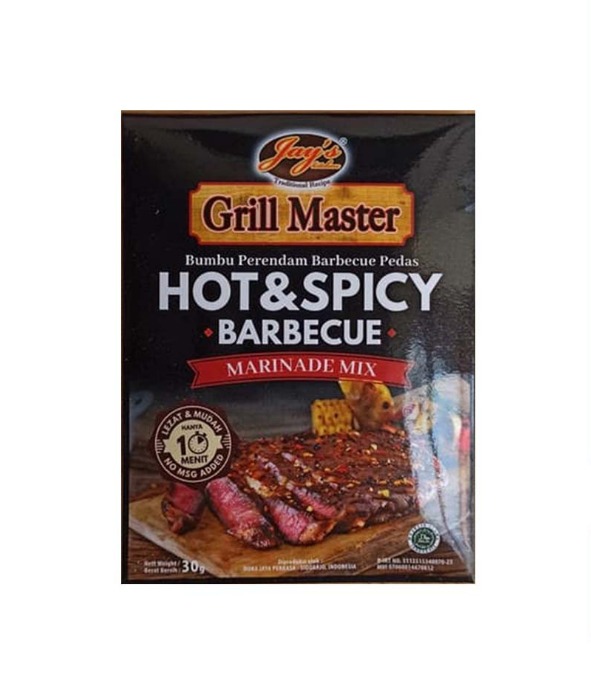 Jays Grill Marinade Mix Hot and Spicy / Jay's Bumbu perendam marinasi daging steak