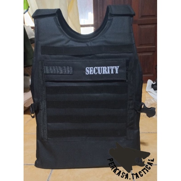 Rompi Security - Rompi Tebal Hitam