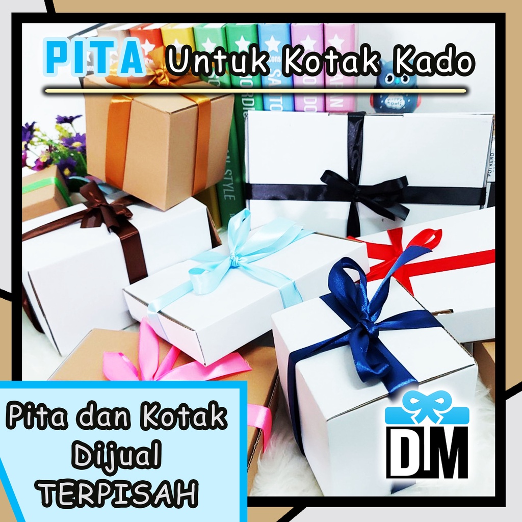 

Pita Kotak Hadiah Kardus Hampers Anniversary Lebaran Natal Tahun Baru Room Decor Gift Box Kotak Hadiah