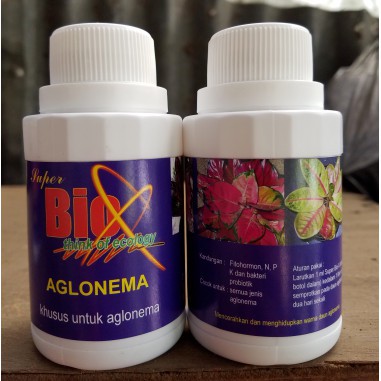 Pupuk Bunga Aglonema Bio Aglonema 100ml Pupuk Tanaman Hias Bunga Rumah Aglonema Murah
