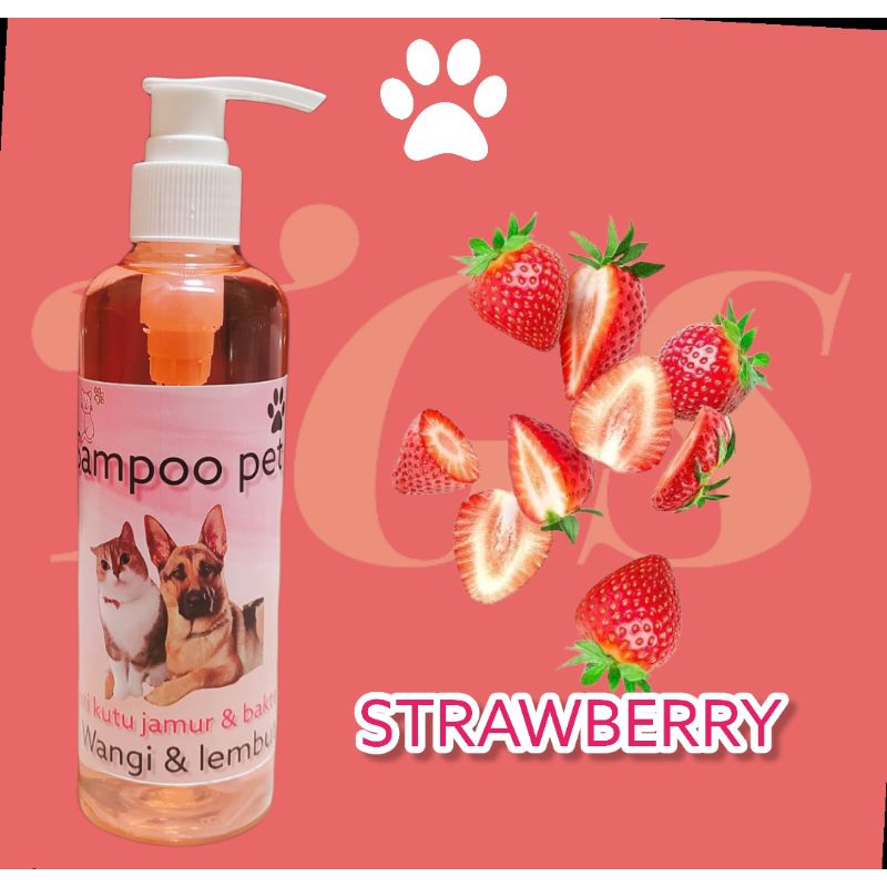 SHAMPO KUCING/ANJING ANTI KUTU JAMUR DAN BAKTERI NETTO 250ML