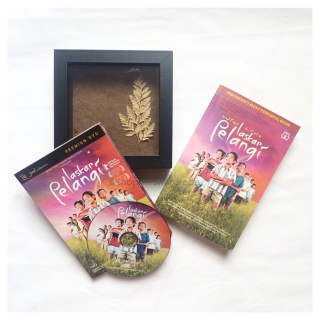 Paket Novel+DVD Laskar Pelangi