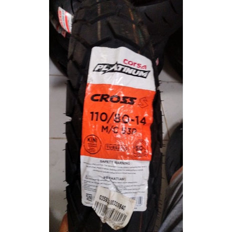 ban tubles corsa cros matic tubles 110/80.14 free pentil