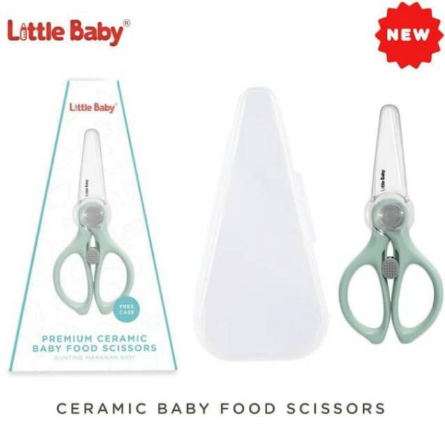 LITTLE BABY CERAMIC BABY FOOD SCISSORS - PCFS1219