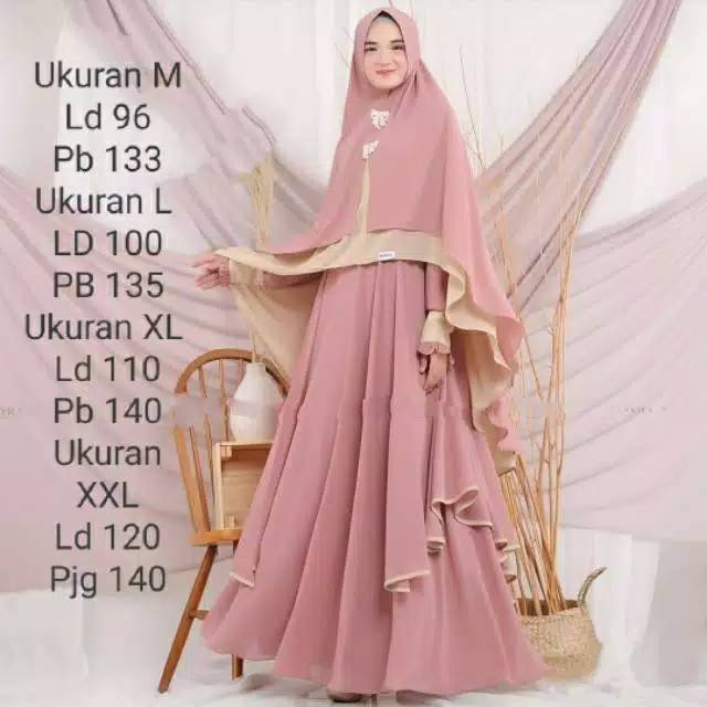 Baju Gamis Gaun Kondangan Pesta Wanita Terbaru 2021 2022 Murah Kekinian Dress Muslim Muslimah Undang