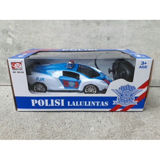 rc car police Lamborgini - mobil remote control - remot kontrol polisi