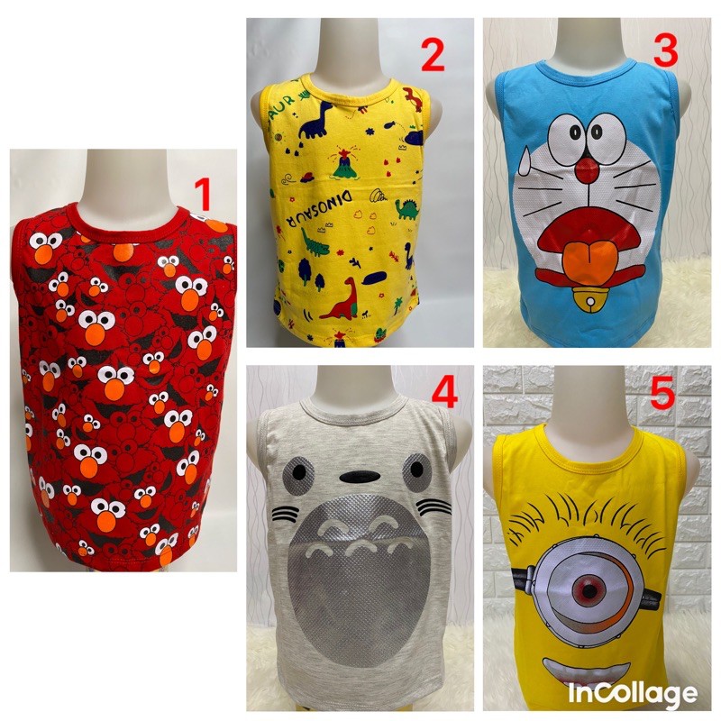 GROSIR SINGLET Anak2 1-9 tahun