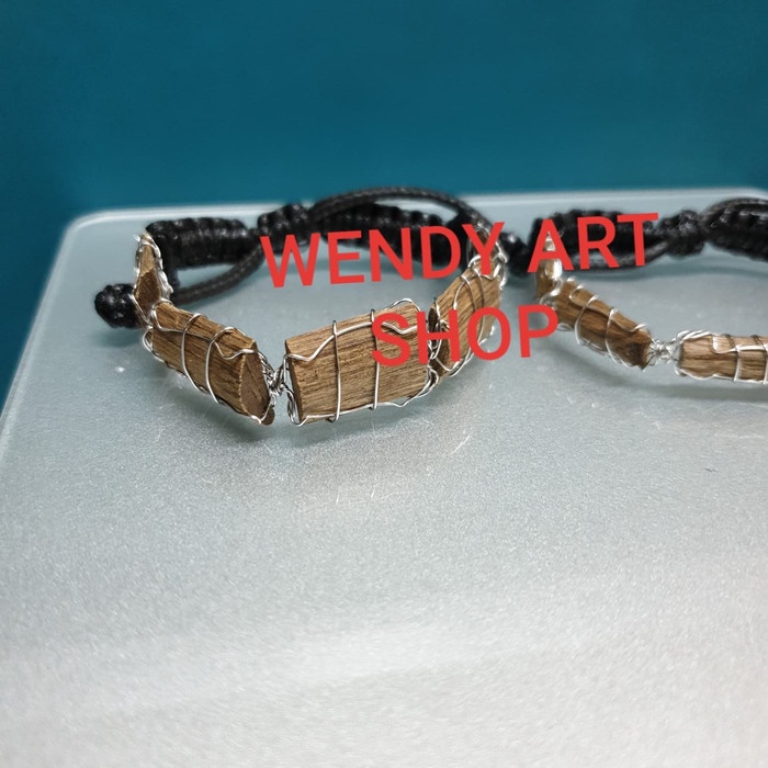 Gelang Couple (Pasangan) dari Kayu Gaharu Cengkeh