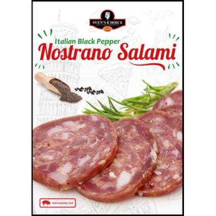 

SALAMI SVEN CHOICE NOSTRANO SALAMI ITALIAN BLACK PEPPER