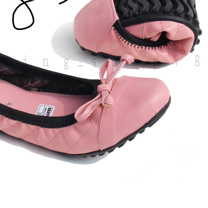 Sepatu Wanita Flat Shoes Balet Gratica DR 36